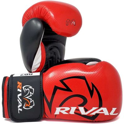RIVAL - Boxing RB7 Fitness Plus Hook and Loop Bag Gloves - XL - Red/Black RIVAL - Boxing RB7 Fitness Plus Hook and Loop Bag Gloves - XL - Red/Black