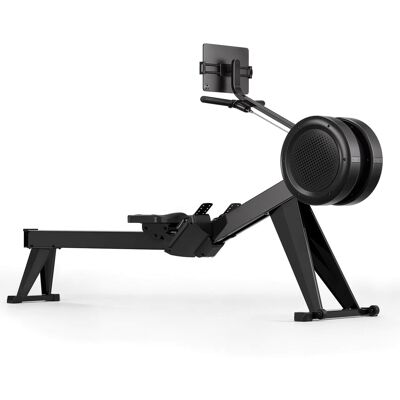 FED Fitness - Rowing Machine for Home, Professional Adjustable Air+Magnetic Dual Resistance Rower Machines with Self-Powered Monitor - balck FED Fitness - Rowing Machine for Home, Professional Adjustable Air+Magnetic Dual Resistance Rower Machines with Self-Powered Monitor - balck