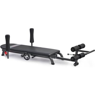 Sunny Health & Fitness - Adjustable Stretch and Decompression Table - Black Sunny Health & Fitness - Adjustable Stretch and Decompression Table - Black