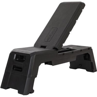 HolaHatha - Multifunctional Fitness Weight Workout Bench with Storage Compartment - Bkacj HolaHatha - Multifunctional Fitness Weight Workout Bench with Storage Compartment - Bkacj