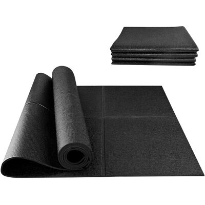 Redliro - Foldable Treadmill Mat, 68"x24 Non-Slip Rubber Pad for Walking Pad, Floor Protector for Home Gym/Bike - Black Redliro - Foldable Treadmill Mat, 68"x24 Non-Slip Rubber Pad for Walking Pad, Floor Protector for Home Gym/Bike - Black