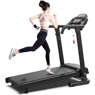 Anysun - Foldable Treadmill for Home, 2.5HP Portable Walking Pad with Handles, APP Control & LED Display, 300 lbs Capacity - Black Anysun - Foldable Treadmill for Home, 2.5HP Portable Walking Pad with Handles, APP Control & LED Display, 300 lbs Capacity - Black