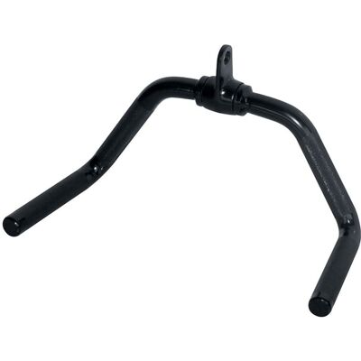 Power Systems - Chrome Multi - Purpose Row Handle - Cable Machine Attachment with Knurled Grip - Black Power Systems - Chrome Multi - Purpose Row Handle - Cable Machine Attachment with Knurled Grip - Black