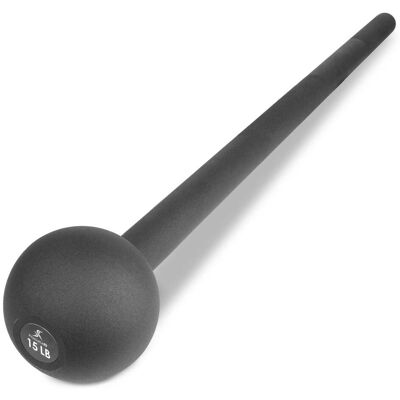 ProsourceFit - Steel Macebell, 15 lb - Black ProsourceFit - Steel Macebell, 15 lb - Black