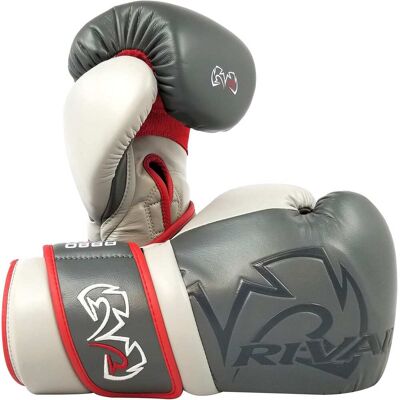 RIVAL - Boxing RB80 Impulse Hook and Loop Bag Gloves - Gray RIVAL - Boxing RB80 Impulse Hook and Loop Bag Gloves - Gray