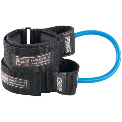 Power Systems - Power Stepper Ankle Cuffs – Resistance Bands for Speed, Strength & Training - Light Blue Power Systems - Power Stepper Ankle Cuffs – Resistance Bands for Speed, Strength & Training - Light Blue