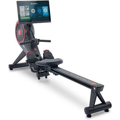 Echelon - Row-S Indoor Rowing Machine with 22" class Rotating HD Touchscreen and Magnetic Resistance - Red/Black Echelon - Row-S Indoor Rowing Machine with 22" class Rotating HD Touchscreen and Magnetic Resistance - Red/Black