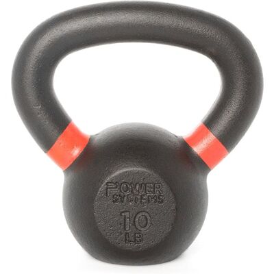 Power Systems - Cast Iron Kettlebell (10 lb), Strength Training Kettlebells for Home Gym Workouts - Black Power Systems - Cast Iron Kettlebell (10 lb), Strength Training Kettlebells for Home Gym Workouts - Black