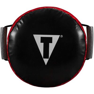 TITLE Boxing - Classic Round Punch Shield V2 - Red/Black TITLE Boxing - Classic Round Punch Shield V2 - Red/Black