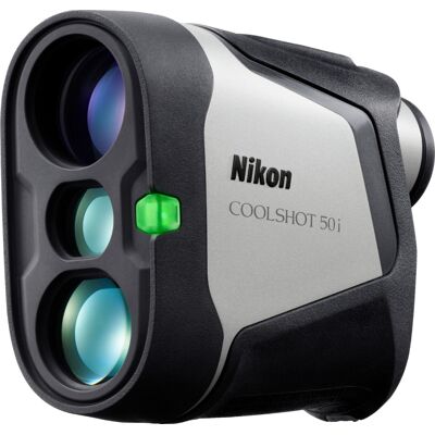 Nikon - Coolshot 50i Golf Laser Rangefinder - Grey/Black Nikon - Coolshot 50i Golf Laser Rangefinder - Grey/Black