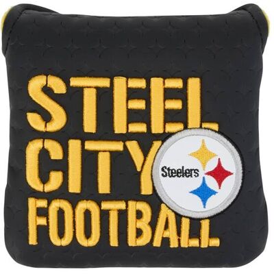 TaylorMade - Pittsburgh Steelers Mallet Headcover - Yellow TaylorMade - Pittsburgh Steelers Mallet Headcover - Yellow