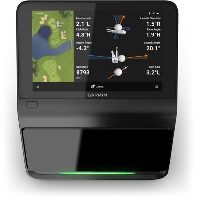 Garmin - Approach R50 Premium Golf Launch Monitor and Simulator - Black Garmin - Approach R50 Premium Golf Launch Monitor and Simulator - Black
