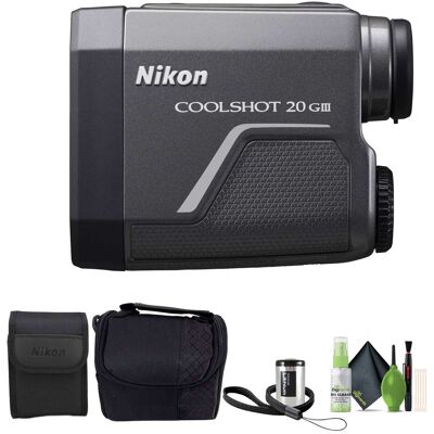 Nikon - CoolShot 20 GIII 6x20 Golf Laser Rangefinder (16780) Bundle Nikon - CoolShot 20 GIII 6x20 Golf Laser Rangefinder (16780) Bundle
