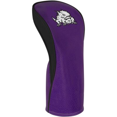 WinCraft - TCU Horned Frogs Golf Club Driver Headcover - Multicolor WinCraft - TCU Horned Frogs Golf Club Driver Headcover - Multicolor