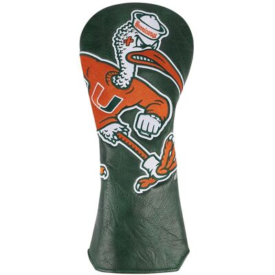 TaylorMade - Miami Hurricanes Driver Headcover - Multicolor TaylorMade - Miami Hurricanes Driver Headcover - Multicolor