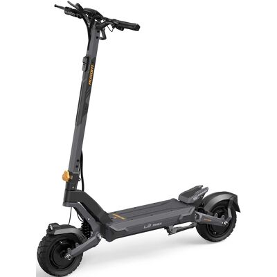 Ausom - L2 Max Foldable Electric Scooter w/ 56 mi Max Operating Range & 20 mph Max Speed, Dual 1000W Motors, 287 lbs Max Load - Dark Gray Ausom - L2 Max Foldable Electric Scooter w/ 56 mi Max Operating Range & 20 mph Max Speed, Dual 1000W Motors, 287 lbs Max Load - Dark Gray