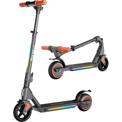 5th Wheel - K1MAX Kids Electric Scooter w/ 5 mi Max Range and 10 mph Max Speed - Black 5th Wheel - K1MAX Kids Electric Scooter w/ 5 mi Max Range and 10 mph Max Speed - Black