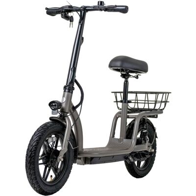 GoTrax - FLEX VOYAGER Electric Scooter w/16mi Operating Range & 15.5mph Max Speed - Gray GoTrax - FLEX VOYAGER Electric Scooter w/16mi Operating Range & 15.5mph Max Speed - Gray