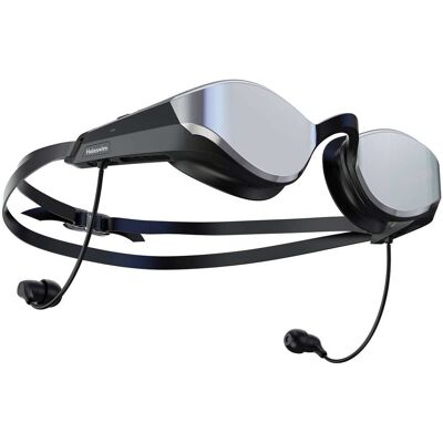 Holoswim - SollaWave Smart Swim Goggles with Swimming Headphones - Black Holoswim - SollaWave Smart Swim Goggles with Swimming Headphones - Black