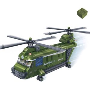 BanBao - CHINOOK HELICOPTER BUILDING SET (263 pcs) Building Set for Kids BanBao - CHINOOK HELICOPTER BUILDING SET (263 pcs) Building Set for Kids