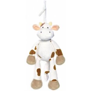 TriAction Toys - Teddykompaniet Diinglisar Collection 10 Inch Musical Plush Animal Cow - White TriAction Toys - Teddykompaniet Diinglisar Collection 10 Inch Musical Plush Animal Cow - White