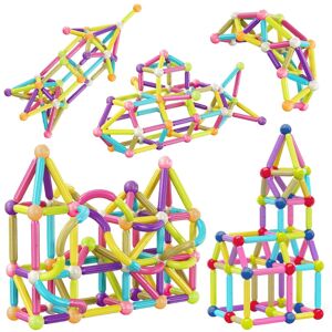 PicassoTiles - PICASSO-TILES 100pcs Magnetic Building Construction Toy Set PicassoTiles - PICASSO-TILES 100pcs Magnetic Building Construction Toy Set
