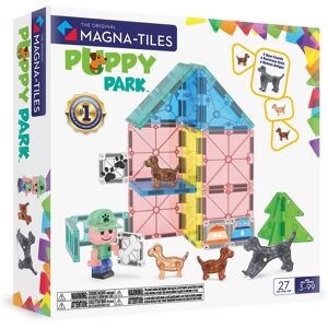 Puppy Park 27-Piece Magnetic Construction Set, THE ORIGINAL MAGNA-TILES Puppy Park 27-Piece Magnetic Construction Set, THE ORIGINAL MAGNA-TILES