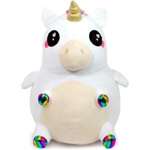 Seven20 - Glitter Galaxy Rainbow Unicorn 48 Inch Stuffed Animal Plush - White Seven20 - Glitter Galaxy Rainbow Unicorn 48 Inch Stuffed Animal Plush - White