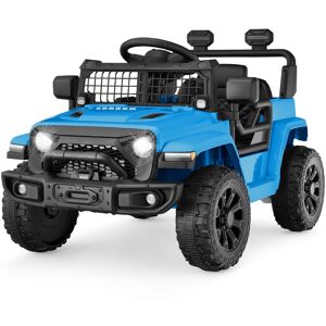 Best Choice Products - 6V Kids Ride-On Truck Car w/ Parent Remote Control, 4-Wheel Suspension, LED Lights - Light Blue Best Choice Products - 6V Kids Ride-On Truck Car w/ Parent Remote Control, 4-Wheel Suspension, LED Lights - Light Blue