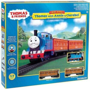 Bachmann - Trains Thomas With Annie And Clarabel Kids Toy Electric Train, HO Scale Bachmann - Trains Thomas With Annie And Clarabel Kids Toy Electric Train, HO Scale