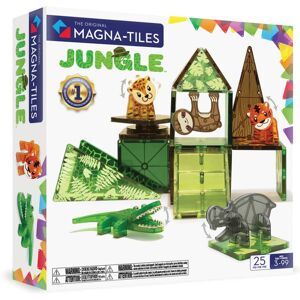 Jungle Animals 25-Piece Magnetic Construction Set, THE ORIGINAL MAGNA-TILES Jungle Animals 25-Piece Magnetic Construction Set, THE ORIGINAL MAGNA-TILES