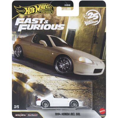 Mattel - Hot Wheels Premium Honda Del Sol - COLLECTIBLES - Multicolor Mattel - Hot Wheels Premium Honda Del Sol - COLLECTIBLES - Multicolor