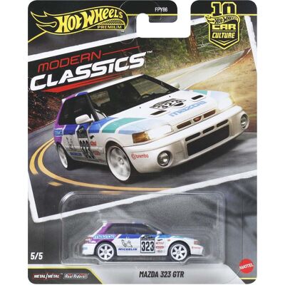 Mattel - Hot Wheels Premium: Modern Classics Mazda 323 GTR - COLLECTIBLES - Multicolor Mattel - Hot Wheels Premium: Modern Classics Mazda 323 GTR - COLLECTIBLES - Multicolor