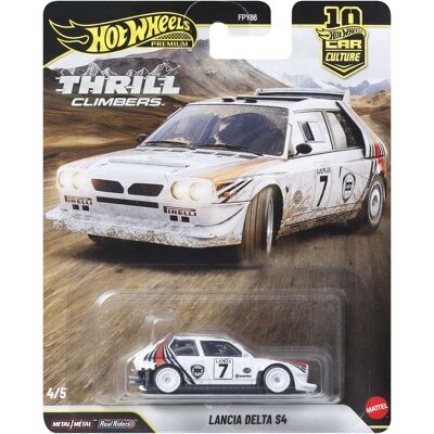 Mattel - Hot Wheels Premium: Thrill Climbers Lancia Delta S4 - COLLECTIBLES - Multicolor Mattel - Hot Wheels Premium: Thrill Climbers Lancia Delta S4 - COLLECTIBLES - Multicolor