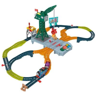 Fisher Price - Thomas & Friends Talking Cranky Delivery Train Set - COLLECTABLES - Multicolor Fisher Price - Thomas & Friends Talking Cranky Delivery Train Set - COLLECTABLES - Multicolor