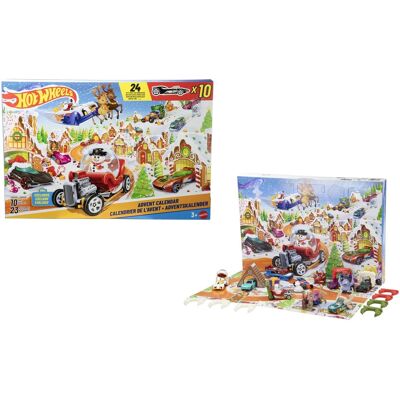 Mattel - Hot Wheels Advent Calendar - COLLECTIBLES - Multicolor Mattel - Hot Wheels Advent Calendar - COLLECTIBLES - Multicolor