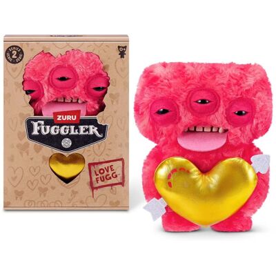 Fuggler - Love Fugg 9 inch Annoyed Alien (red), Funny Ugly Monster Soft Stuffed Plush Toy by ZURU Series 2 ages 3+ - Assorted Pre-Pack Fuggler - Love Fugg 9 inch Annoyed Alien (red), Funny Ugly Monster Soft Stuffed Plush Toy by ZURU Series 2 ages 3+ - Assorted Pre-Pack