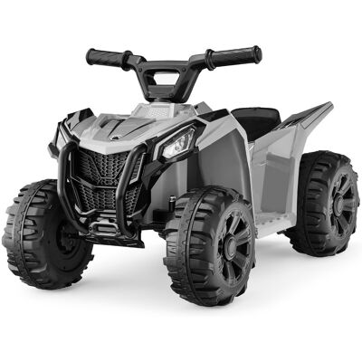Best Choice Products - 6V Kids Ride-On 4-Wheeler Quad ATV Car w/ 1.8mph Max Speed, Treaded Tires - Gray Best Choice Products - 6V Kids Ride-On 4-Wheeler Quad ATV Car w/ 1.8mph Max Speed, Treaded Tires - Gray
