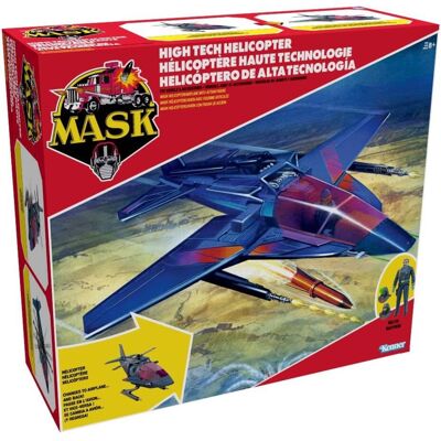 The Loyal Subjects - M.A.S.K. - High Tech Helicopter (HTH) Vehicle with Figure Set - COLLECTIBLES - Multicolor The Loyal Subjects - M.A.S.K. - High Tech Helicopter (HTH) Vehicle with Figure Set - COLLECTIBLES - Multicolor