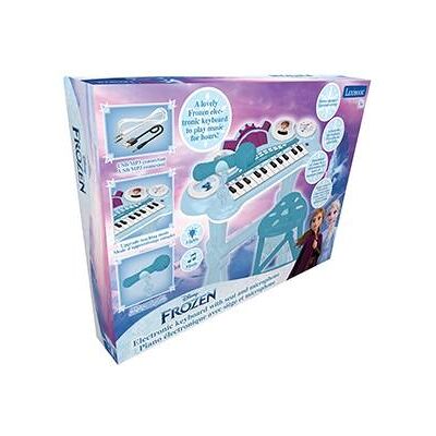 Lexibook - Disney Frozen Electronic Keyboard with Lights. Seat & Microphone Lexibook - Disney Frozen Electronic Keyboard with Lights. Seat & Microphone