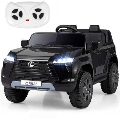 Costway - Ride on Car for Kids, 24V 4WD Licensed LEXUS GX550 Electric Vehicle with Remote - Black Costway - Ride on Car for Kids, 24V 4WD Licensed LEXUS GX550 Electric Vehicle with Remote - Black