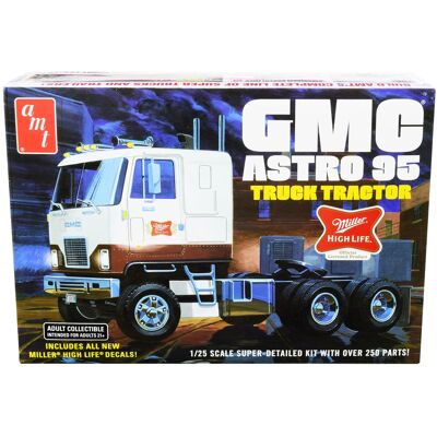 Skill 3 Model Kit GMC Astro 95 Truck Tractor "Miller" 1/25 Scale Model by AMT Skill 3 Model Kit GMC Astro 95 Truck Tractor "Miller" 1/25 Scale Model by AMT