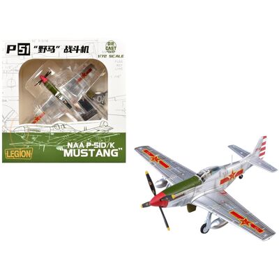 North American P-51K Mustang Aircraft People's Liberation Army Air Force 1/72 Diecast Model Airplane by Legion North American P-51K Mustang Aircraft People's Liberation Army Air Force 1/72 Diecast Model Airplane by Legion