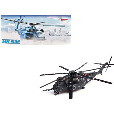 Sikorsky MH-53E Sea Dragon Helicopter "US Navy, Blackhawks, Tail Number 17" Dark Gray 1/72 Die Cast Model by Panzerkampf Sikorsky MH-53E Sea Dragon Helicopter "US Navy, Blackhawks, Tail Number 17" Dark Gray 1/72 Die Cast Model by Panzerkampf