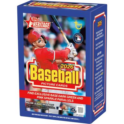 2026 Topps Heritage Baseball Blaster Box 2026 Topps Heritage Baseball Blaster Box