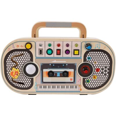 Topteng - LED Musical Busy Board with 5 Sensory Light Switches-Montessori Toy for Toddler,Wooden Activity Board with Squirrel Game Topteng - LED Musical Busy Board with 5 Sensory Light Switches-Montessori Toy for Toddler,Wooden Activity Board with Squirrel Game