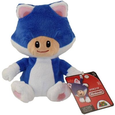 Jakks Pacific - Mario Bros U Plush Super Mario Bros Wave 6 Cat Toad Jakks Pacific - Mario Bros U Plush Super Mario Bros Wave 6 Cat Toad