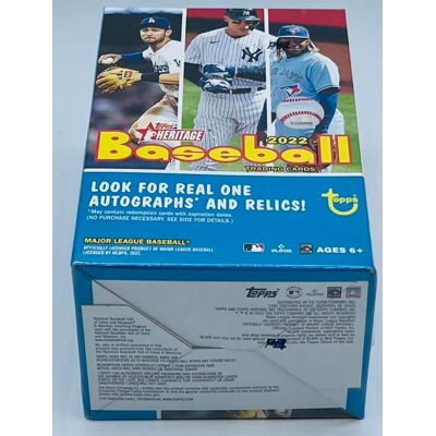 2022 Topps Heritage Baseball Blaster Box (Comic Exclusive) 2022 Topps Heritage Baseball Blaster Box (Comic Exclusive)