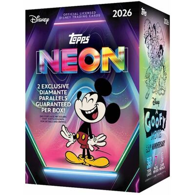 2026 Topps Disney Neon Blaster Box 2026 Topps Disney Neon Blaster Box