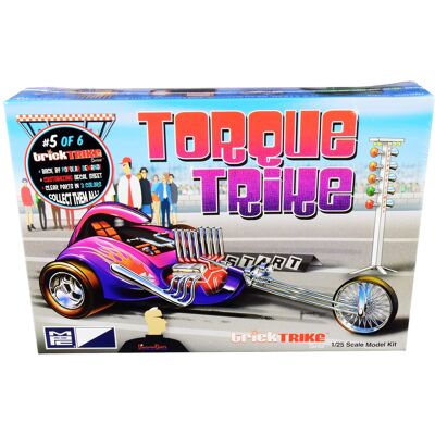 Skill 2 Model Kit Torque Trike "Trick Trikes" Series 1/25 Scale Model by MPC Skill 2 Model Kit Torque Trike "Trick Trikes" Series 1/25 Scale Model by MPC